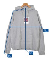 uniform experiment（ユニフォームエクスペリメント）パーカー グレー サイズ:3(L位) メンズ/2200634394126