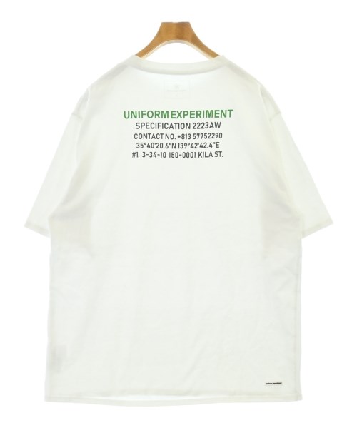 uniform experiment（ユニフォームエクスペリメント）Tシャツ・カットソー 白 サイズ:2(M位) メンズ/2200634394157