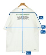 uniform experiment（ユニフォームエクスペリメント）Tシャツ・カットソー 白 サイズ:2(M位) メンズ/2200634394157