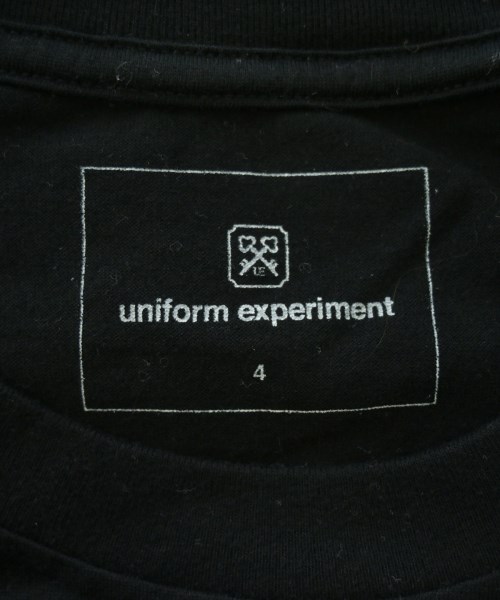 uniform experiment（ユニフォームエクスペリメント）Tシャツ・カットソー 黒 サイズ:4(XL位) メンズ/2200634394164