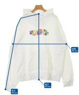 uniform experiment（ユニフォームエクスペリメント）パーカー 白 サイズ:4(XL位) メンズ/2200634394768