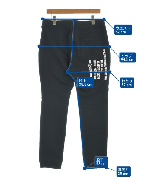 uniform experiment（ユニフォームエクスペリメント）スウェットパンツ 黒 サイズ:4(XL位) メンズ/2200634394775