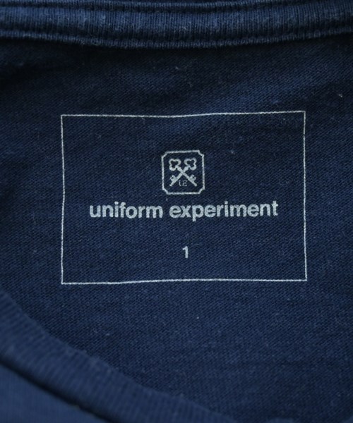 uniform experiment（ユニフォームエクスペリメント）Tシャツ・カットソー 紺 サイズ:1(S位) メンズ/2200634394782