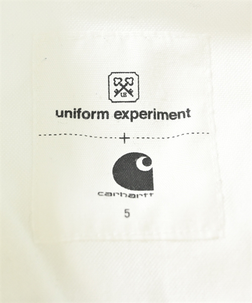 uniform experiment（ユニフォームエクスペリメント）カジュアルシャツ 白 サイズ:5(XXL位) メンズ/2200612059030