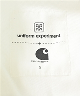 uniform experiment（ユニフォームエクスペリメント）カジュアルシャツ 白 サイズ:5(XXL位) メンズ/2200612059030