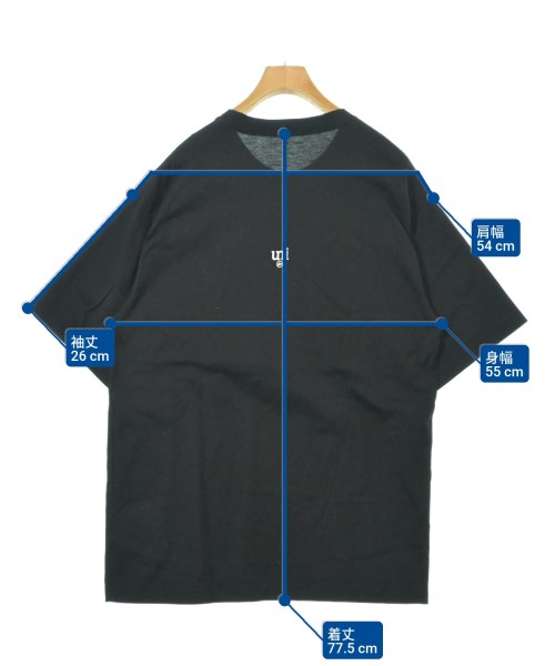 uniform experiment（ユニフォームエクスペリメント）Tシャツ・カットソー 黒 サイズ:3(L位) メンズ/2200613471039