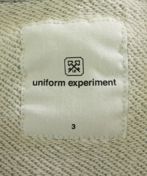 uniform experiment（ユニフォームエクスペリメント）スウェット グレー サイズ:3(L位) メンズ/2200609319062