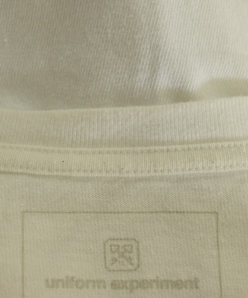 uniform experiment（ユニフォームエクスペリメント）Tシャツ・カットソー 白 サイズ:4(XL位) メンズ/2200608771038