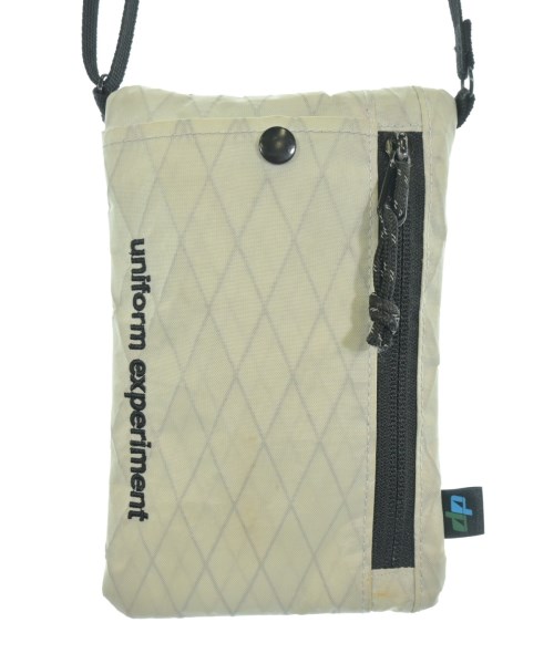 uniform experiment（ユニフォームエクスペリメント）ショルダーバッグ グレー サイズ:- メンズ/2200608771083