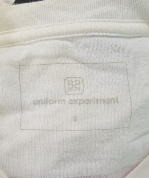 uniform experiment（ユニフォームエクスペリメント）Tシャツ・カットソー 白 サイズ:2(M位) メンズ/2200611280084