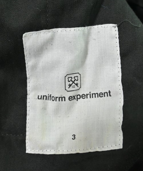uniform experiment（ユニフォームエクスペリメント）スラックス 黒 サイズ:3(L位) メンズ/2200611280107