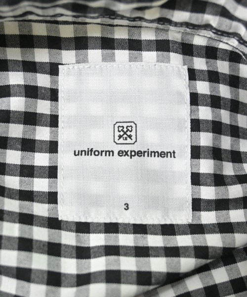 uniform experiment（ユニフォームエクスペリメント）カジュアルシャツ 黒 サイズ:S メンズ/2200616422014