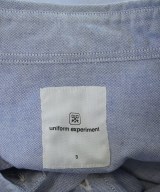 uniform experiment（ユニフォームエクスペリメント）カジュアルシャツ 青 サイズ:3(L位) メンズ/2200612164031
