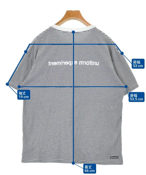 uniform experiment（ユニフォームエクスペリメント）Tシャツ・カットソー 黒 サイズ:3(L位) メンズ/2200612164215