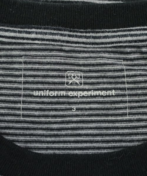 uniform experiment（ユニフォームエクスペリメント）Tシャツ・カットソー 黒 サイズ:3(L位) メンズ/2200612164253