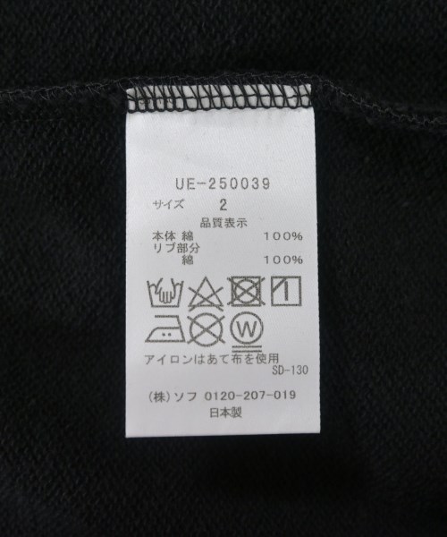 uniform experiment（ユニフォームエクスペリメント）スウェット 黒 サイズ:2(M位) メンズ/2200613412278