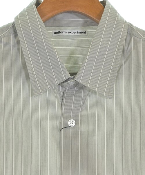 uniform experiment（ユニフォームエクスペリメント）カジュアルシャツ グレー サイズ:4(XL位) メンズ/2200615304120