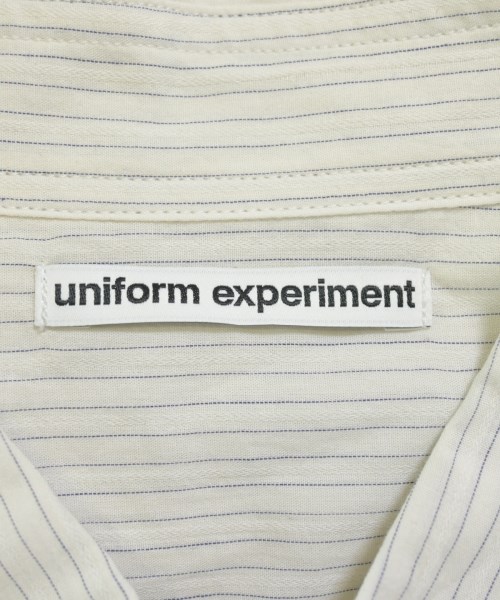 uniform experiment（ユニフォームエクスペリメント）カジュアルシャツ ベージュ サイズ:1(S位) メンズ/2200615304182