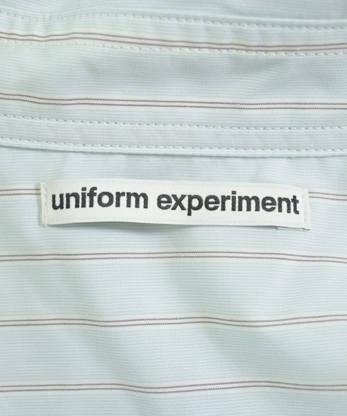 uniform experiment（ユニフォームエクスペリメント）カジュアルシャツ 青 サイズ:3(L位) メンズ/2200615304205