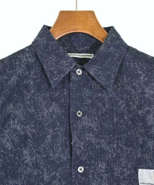 uniform experiment（ユニフォームエクスペリメント）カジュアルシャツ 紺 サイズ:1(S位) メンズ/2200616920473