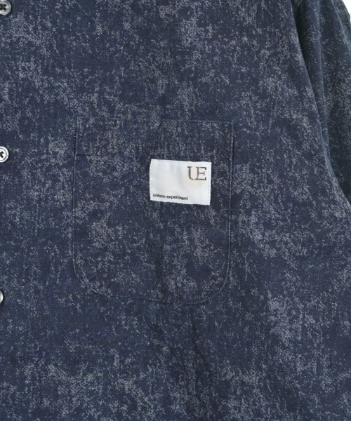 uniform experiment（ユニフォームエクスペリメント）カジュアルシャツ 紺 サイズ:1(S位) メンズ/2200616920473