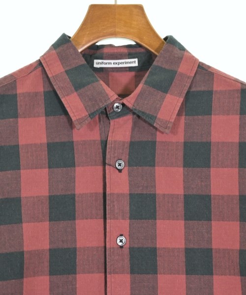 uniform experiment（ユニフォームエクスペリメント）カジュアルシャツ 赤 サイズ:2(M位) メンズ/2200616920534