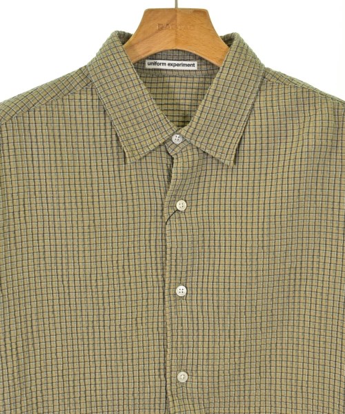 uniform experiment（ユニフォームエクスペリメント）カジュアルシャツ ベージュ サイズ:1(S位) メンズ/2200616920558