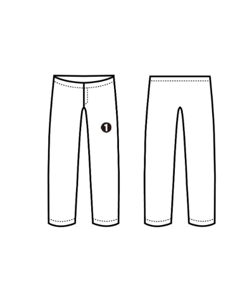 uniform experiment（ユニフォームエクスペリメント）デニムパンツ 白 サイズ:2(M位) メンズ/2200616920626