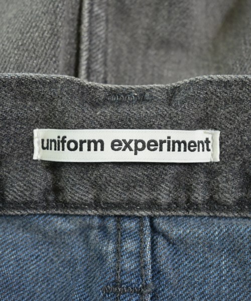 uniform experiment（ユニフォームエクスペリメント）デニムパンツ 黒 サイズ:1(S位) メンズ/2200616920817