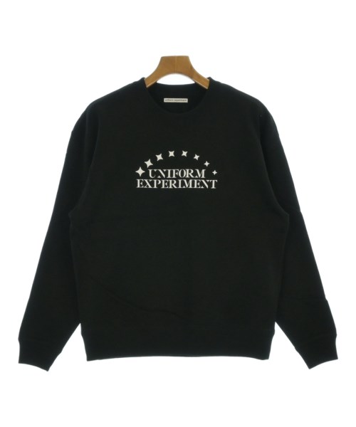 uniform experiment(ユニフォームエクスペリメント)スウェット 黒 サイズ:1(S位)/2200617978039
