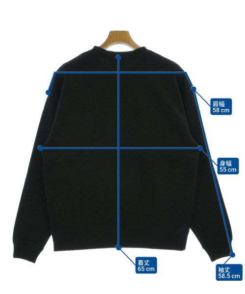 uniform experiment（ユニフォームエクスペリメント）スウェット 黒 サイズ:2(M位) メンズ/2200617978046