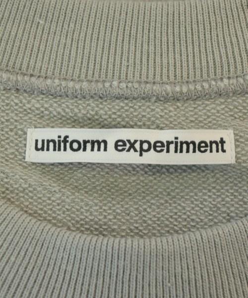 uniform experiment（ユニフォームエクスペリメント）スウェット グレー サイズ:1(S位) メンズ/2200617978053