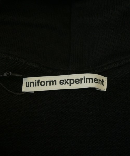 uniform experiment（ユニフォームエクスペリメント）パーカー 黒 サイズ:4(XL位) メンズ/2200617978084