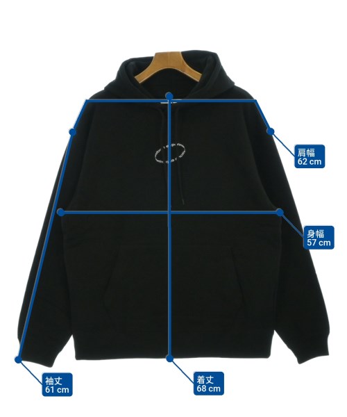 uniform experiment（ユニフォームエクスペリメント）パーカー 黒 サイズ:4(XL位) メンズ/2200617978084