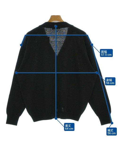 uniform experiment（ユニフォームエクスペリメント）カーディガン 黒 サイズ:2(M位) メンズ/2200617978107