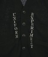 uniform experiment（ユニフォームエクスペリメント）カーディガン 黒 サイズ:1(S位) メンズ/2200617978114