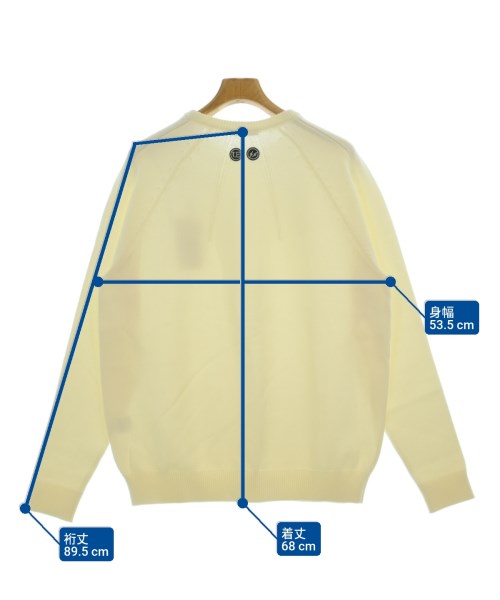 uniform experiment（ユニフォームエクスペリメント）ニット・セーター 白 サイズ:3(L位) メンズ/2200617978176