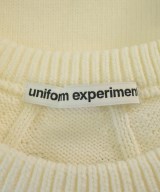 uniform experiment（ユニフォームエクスペリメント）ニット・セーター 白 サイズ:3(L位) メンズ/2200617978176