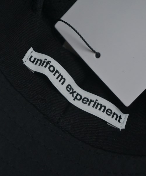 uniform experiment（ユニフォームエクスペリメント）ハット 黒 サイズ:- メンズ/2200617978275