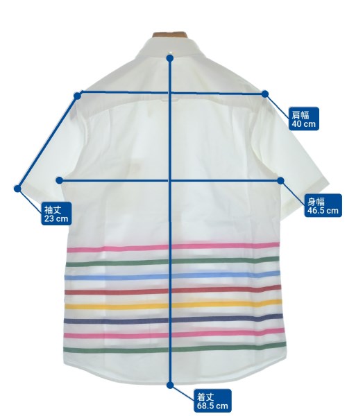 uniform experiment（ユニフォームエクスペリメント）カジュアルシャツ 白 サイズ:1(S位) メンズ/2200619243142