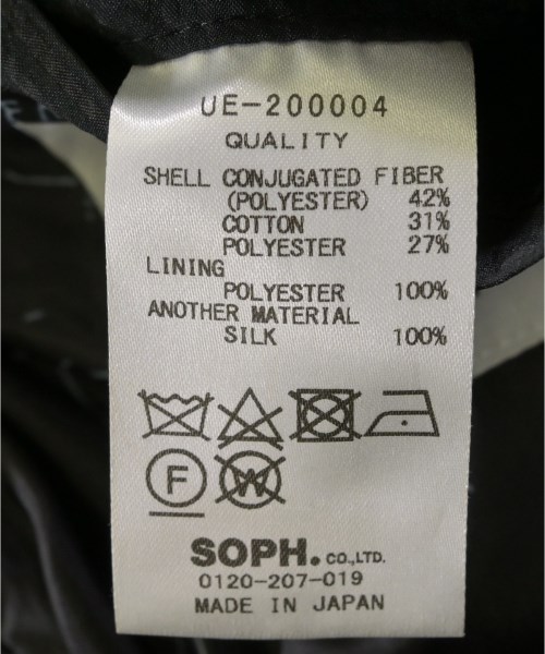 uniform experiment（ユニフォームエクスペリメント）カジュアルジャケット 黒 サイズ:3(L位) メンズ/2200620111010