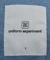 uniform experiment（ユニフォームエクスペリメント）カジュアルシャツ 青 サイズ:1(S位) メンズ/2200621054071