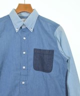 uniform experiment（ユニフォームエクスペリメント）カジュアルシャツ 青 サイズ:1(S位) メンズ/2200621054071