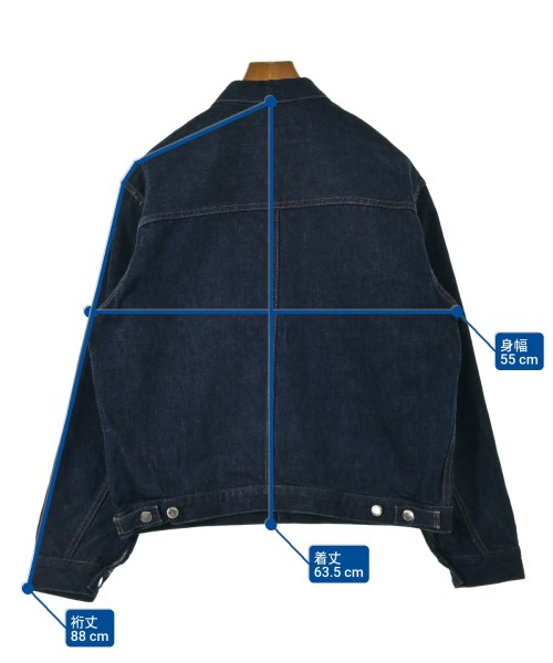 uniform experiment（ユニフォームエクスペリメント）デニムジャケット 紺 サイズ:1(S位) メンズ/2200621260014