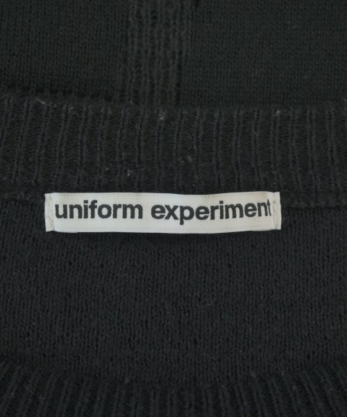 uniform experiment（ユニフォームエクスペリメント）ニット・セーター 黒 サイズ:1(S位) メンズ/2200605833081