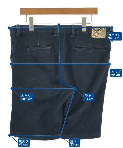 uniform experiment（ユニフォームエクスペリメント）ショートパンツ 紺 サイズ:4(XL位) メンズ/2200607525052