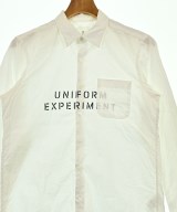 uniform experiment（ユニフォームエクスペリメント）カジュアルシャツ 白 サイズ:1(S位) メンズ/2200608603094