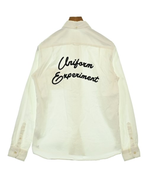 uniform experiment（ユニフォームエクスペリメント）カジュアルシャツ 白 サイズ:1(S位) メンズ/2200608603100