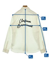 uniform experiment（ユニフォームエクスペリメント）カジュアルシャツ 白 サイズ:1(S位) メンズ/2200608603100