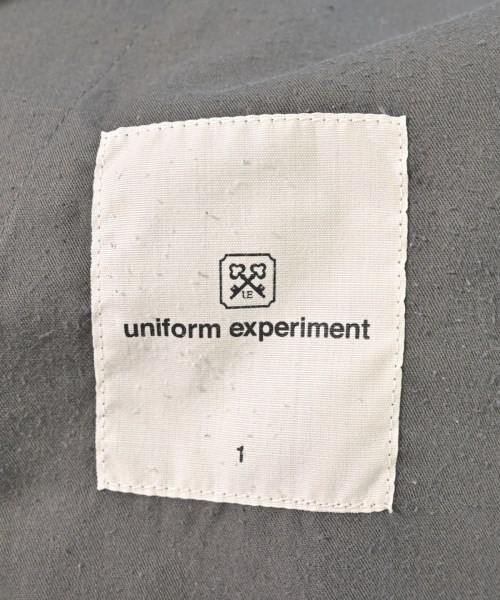 uniform experiment（ユニフォームエクスペリメント）スラックス グレー サイズ:1(S位) メンズ/2200608603179
